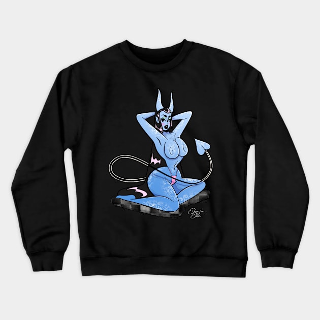 Inkstasy DTIYS Crewneck Sweatshirt by Jennifer Elder Art